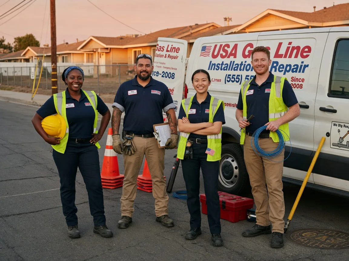 Gas Line Installation company in Alderpoint, CA